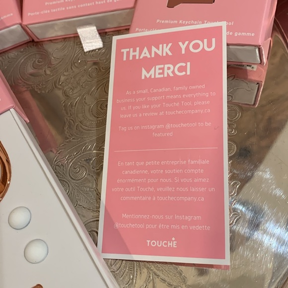 Premium Keychain Touch Tool in Rose Gold 💝 - Picture 3 of 4